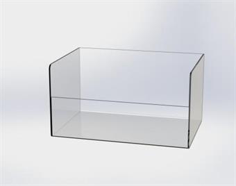 Plexiglaslåda - 300x200x160/90